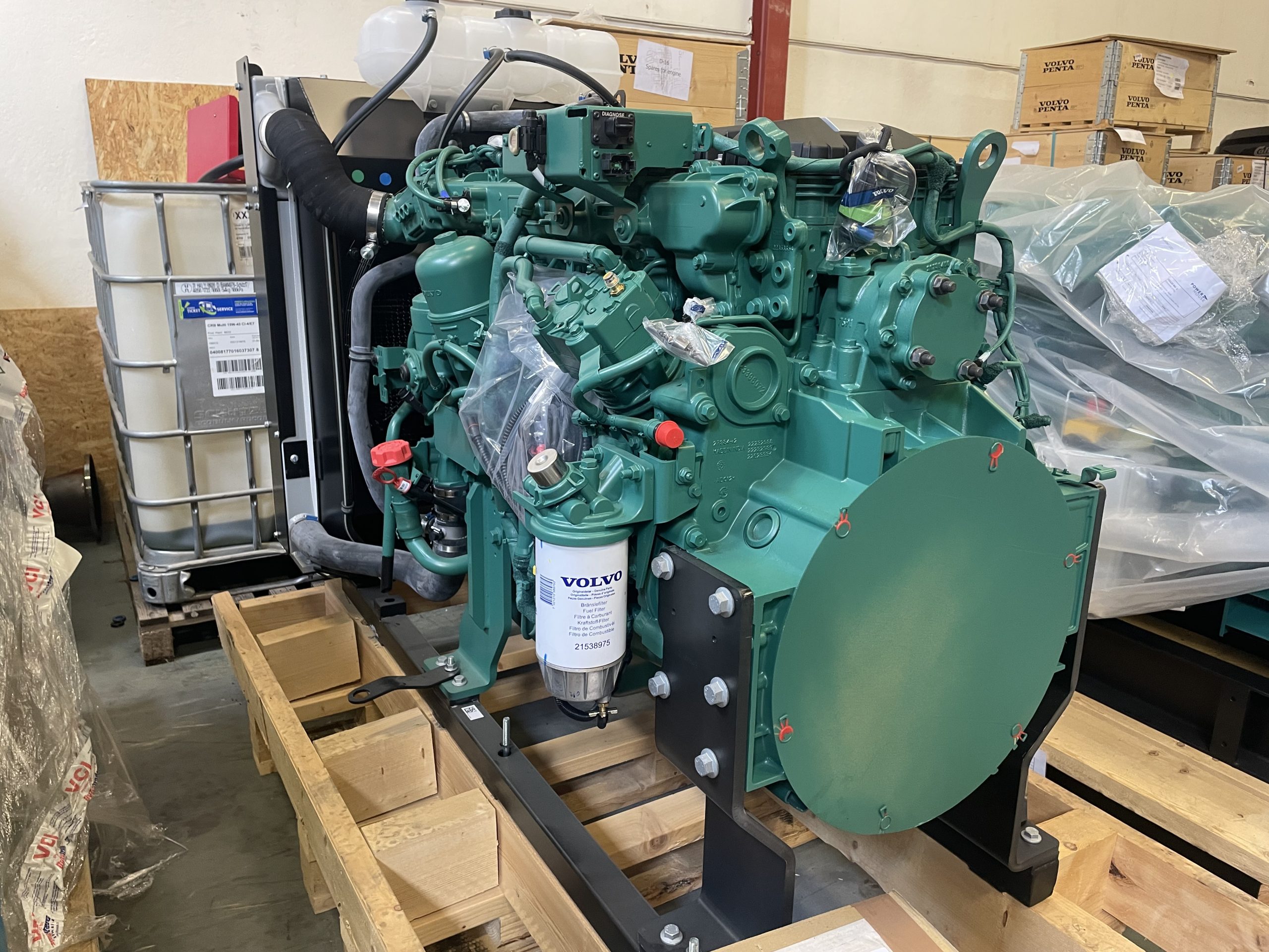 Power House diesel engine genset